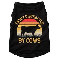 Easily Distracted By Cows Doggie Tank