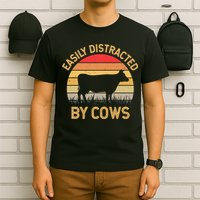 Easily Distracted By Cows T-Shirt