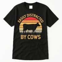 Easily Distracted By Cows Tall T-Shirt