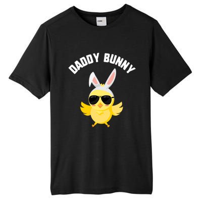 Easter Daddy Bunny Chick Sunglasses Candy Gift Spring Gift Tall Fusion ChromaSoft Performance T-Shirt