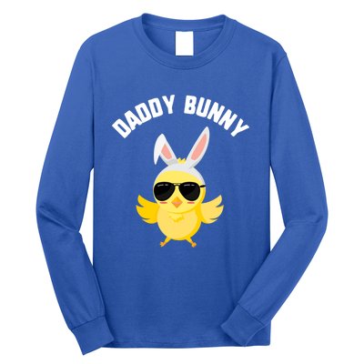 Easter Daddy Bunny Chick Sunglasses Candy Gift Spring Gift Long Sleeve Shirt