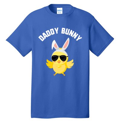 Easter Daddy Bunny Chick Sunglasses Candy Gift Spring Gift Tall T-Shirt