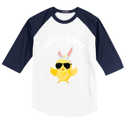 Easter Daddy Bunny Chick Sunglasses Candy Gift Spring Gift Baseball Sleeve Shirt