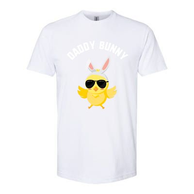 Easter Daddy Bunny Chick Sunglasses Candy Gift Spring Gift Softstyle CVC T-Shirt