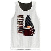 Easily Distracted By Books & Gnomes Garden Gnome Book Lover Mesh Reversible Basketball Jersey Tank