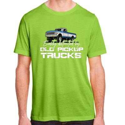 Easily Distracted By Old Pickup Trucks For Retro Adult ChromaSoft Performance T-Shirt