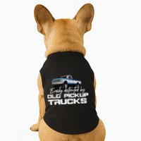 Easily Distracted By Old Pickup Trucks For Retro Doggie Tank
