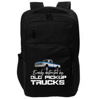 Easily Distracted By Old Pickup Trucks For Retro Impact Tech Backpack
