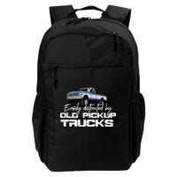 Easily Distracted By Old Pickup Trucks For Retro Backpack