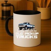 Easily Distracted By Old Pickup Trucks For Retro Mug