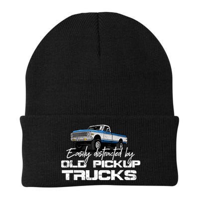 Easily Distracted By Old Pickup Trucks For Retro Beanie