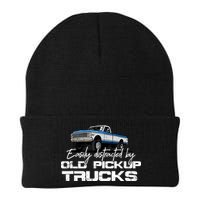 Easily Distracted By Old Pickup Trucks For Retro Beanie