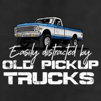 Easily Distracted By Old Pickup Trucks For Retro Beanie