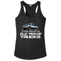 Easily Distracted By Old Pickup Trucks For Retro Ladies PosiCharge Competitor Racerback Tank