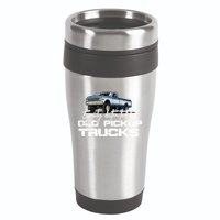 Easily Distracted By Old Pickup Trucks For Retro 16oz Travel Tumbler