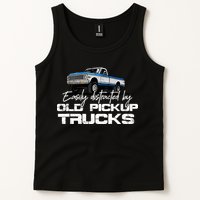 Easily Distracted By Old Pickup Trucks For Retro Tank Top
