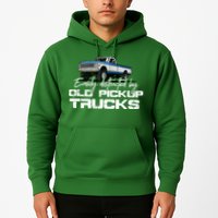 Easily Distracted By Old Pickup Trucks For Retro Hoodie