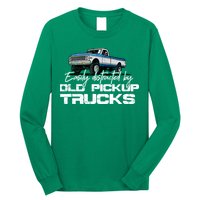 Easily Distracted By Old Pickup Trucks For Retro Long Sleeve Shirt