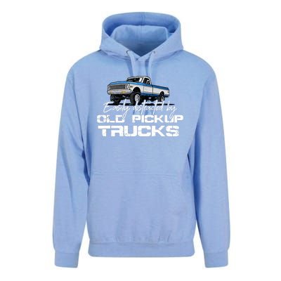 Easily Distracted By Old Pickup Trucks For Retro Unisex Surf Hoodie