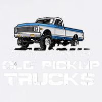 Easily Distracted By Old Pickup Trucks For Retro Garment-Dyed Sweatshirt