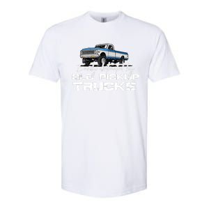 Easily Distracted By Old Pickup Trucks For Retro Softstyle CVC T-Shirt