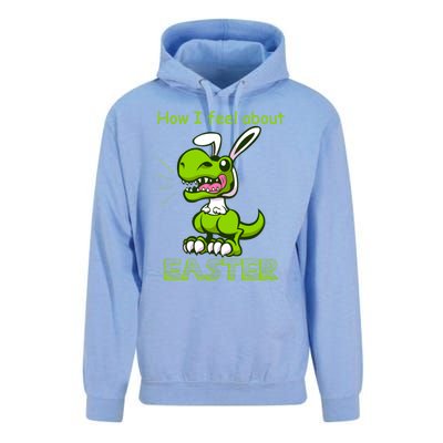 Easter Dinosaur Bunny Ears Funny Gift Unisex Surf Hoodie