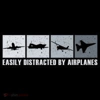 Easily Distracted By Airplanes Aviation Pilot Airplane Cool Gift Sustainable Bucket Hat