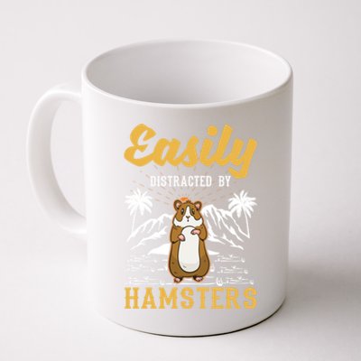 Easily Distracted By Hamsters Gift Coffee Mug