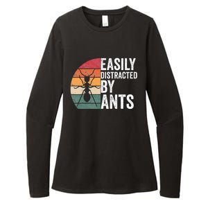 Easily Distracted By Ants Insect Ant Keeper Farm Womens CVC Long Sleeve Shirt