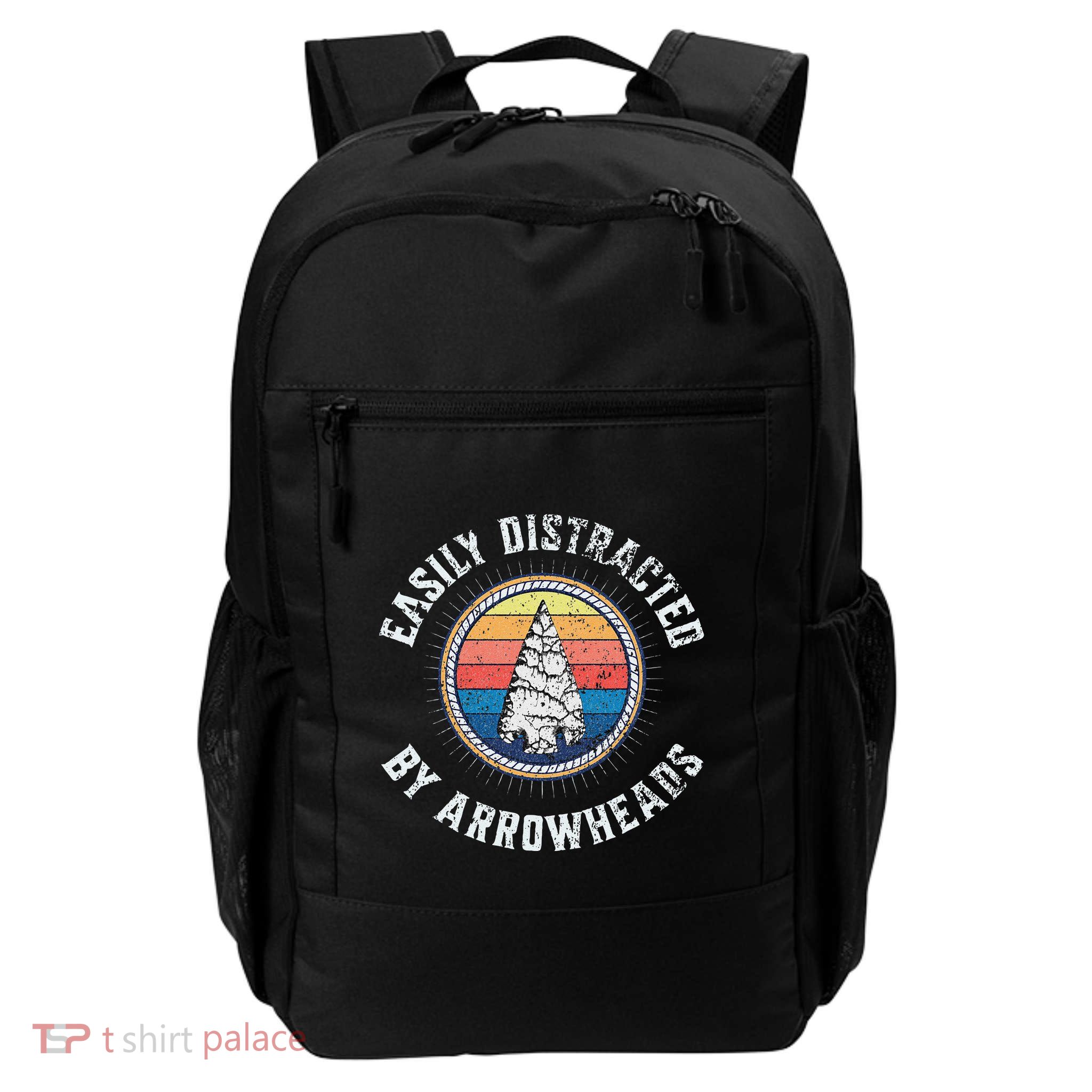 Easily Distracted By Arrowheads Daily Commute Backpack