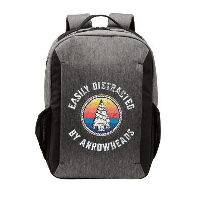 Easily Distracted By Arrowheads Vector Backpack