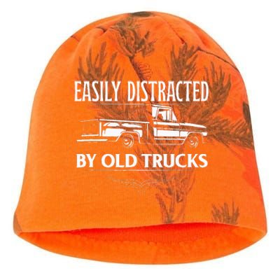 Easily Distracted By Old Pick Up Trucks Kati - Camo Knit Beanie