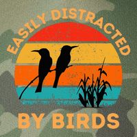 Easily Distracted By Birds Legacy Tie Dye Trucker Hat