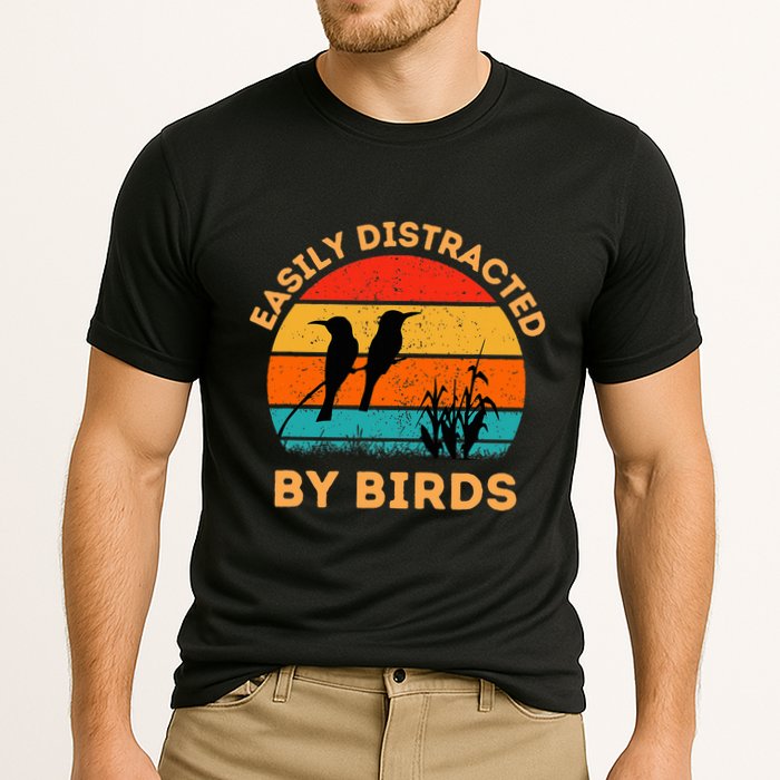 Easily Distracted By Birds Performance Shirt