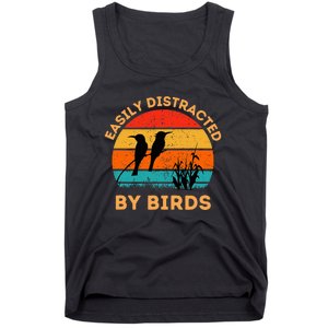 Easily Distracted By Birds Tank Top