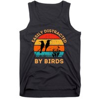 Easily Distracted By Birds Tank Top