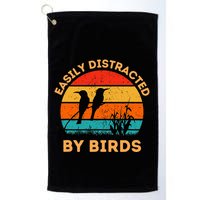Easily Distracted By Birds Golf Towel