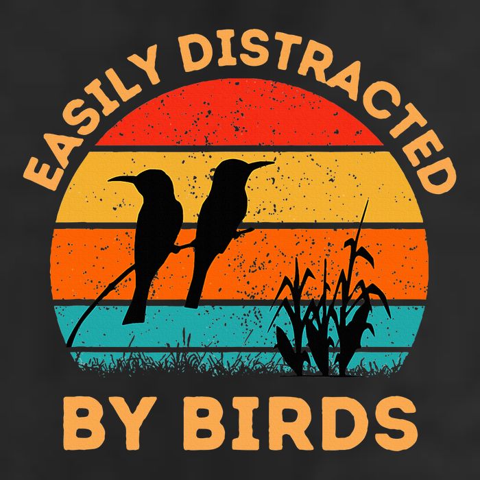 Easily Distracted By Birds Golf Towel