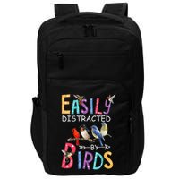 Easily Distracted By Birds Funny Bird Impact Tech Backpack