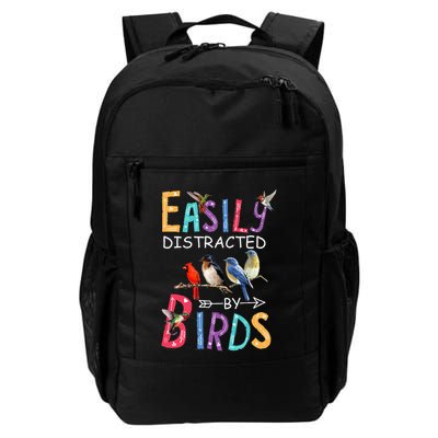 Easily Distracted By Birds Funny Bird Backpack