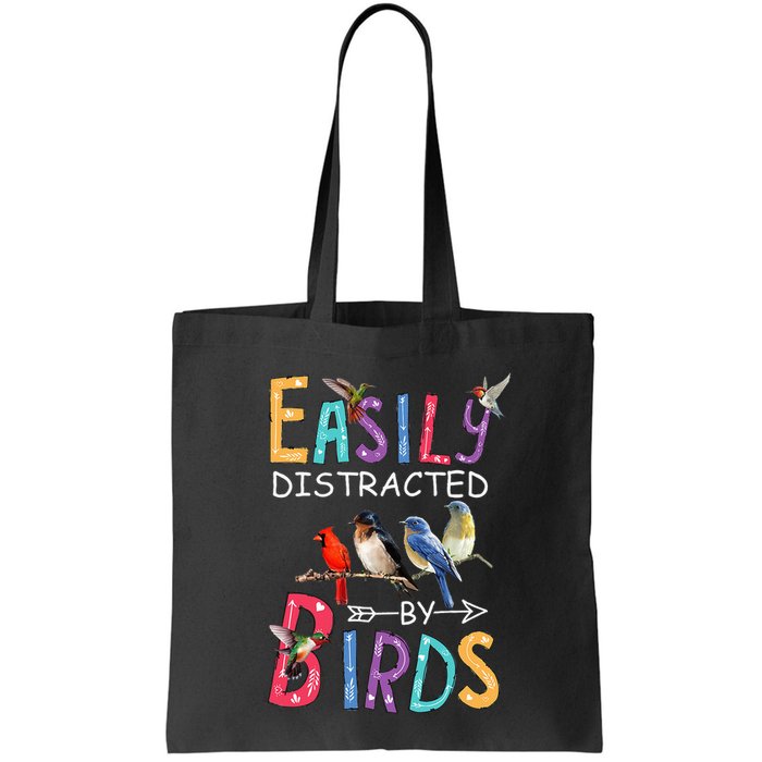 Easily Distracted By Birds Funny Bird Bag