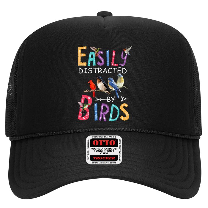 Easily Distracted By Birds Funny Bird Hat