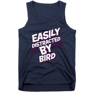 Easily Distracted By Bird Tank Top