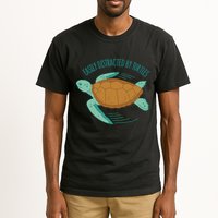 Easily Distracted By Turtles Tall T-Shirt