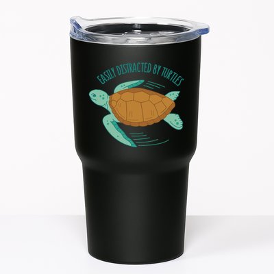 Easily Distracted By Turtles Tumbler