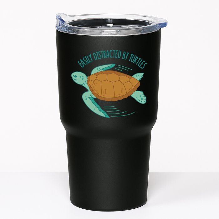 Easily Distracted By Turtles Tumbler