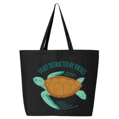 Easily Distracted By Turtles 25L Jumbo Tote