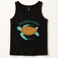 Easily Distracted By Turtles Tank Top