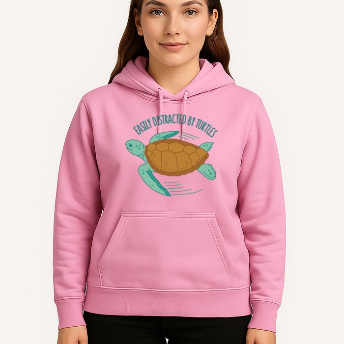 Easily Distracted By Turtles Hoodie