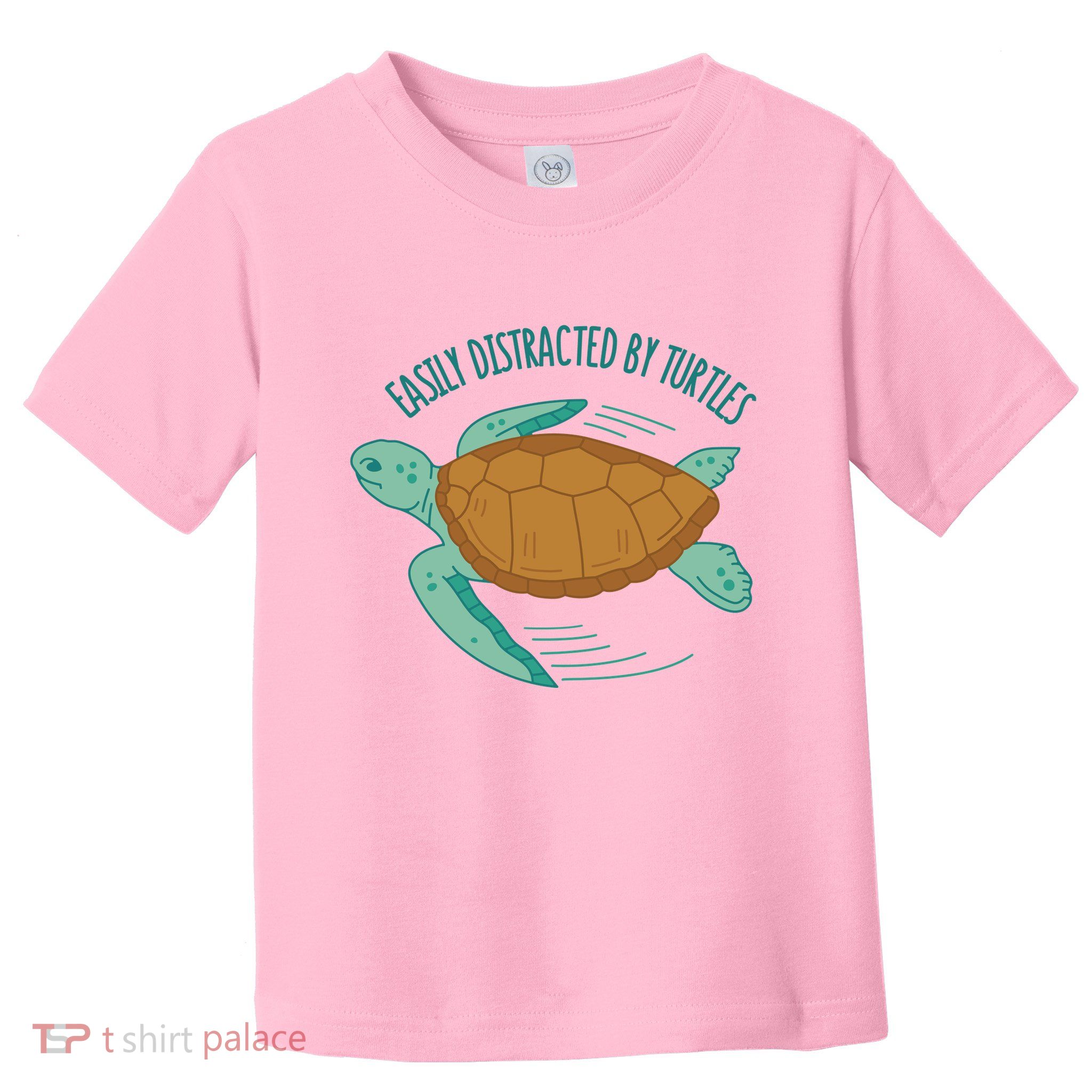 Easily Distracted By Turtles Toddler T-Shirt